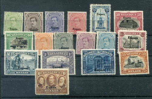 Eupen 1/17 set * MH 200EUR (72999