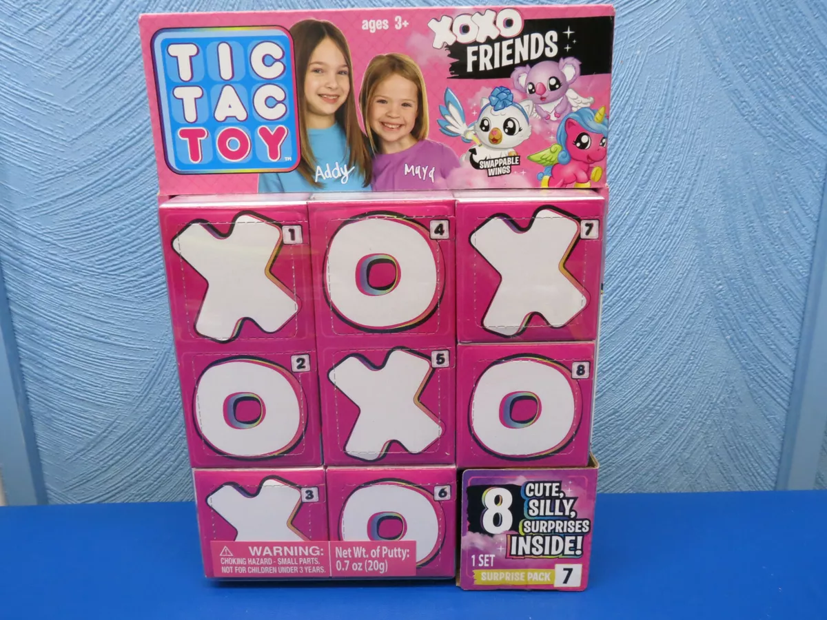 Tic Tac Toy XOXO FRIENDS Multi Pack Surprise, Pack 1 of 12 