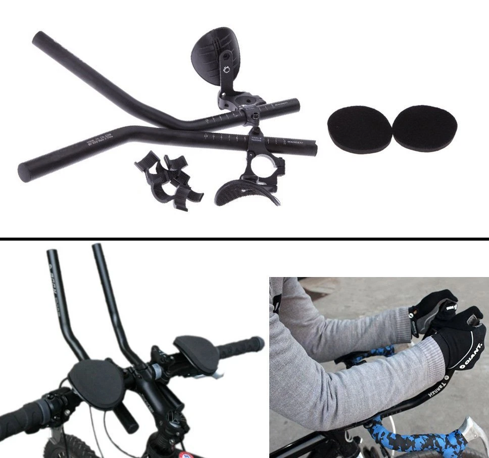 Bike Relax Arm Elbow Rest Vice Handlebar for 22 26.5mm Bicycle Handle Bars