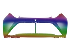 Toyota Aygo 2014- Heckstoßstange Schürze hinten lackiert in Wunschfarbe