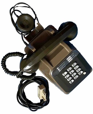 ANCIEN TÉLÉPHONE BICOLORE À Clavier -Thomson Csf- Ptt 1985 So.co.tel S 63 - EUR 14,90 - FR