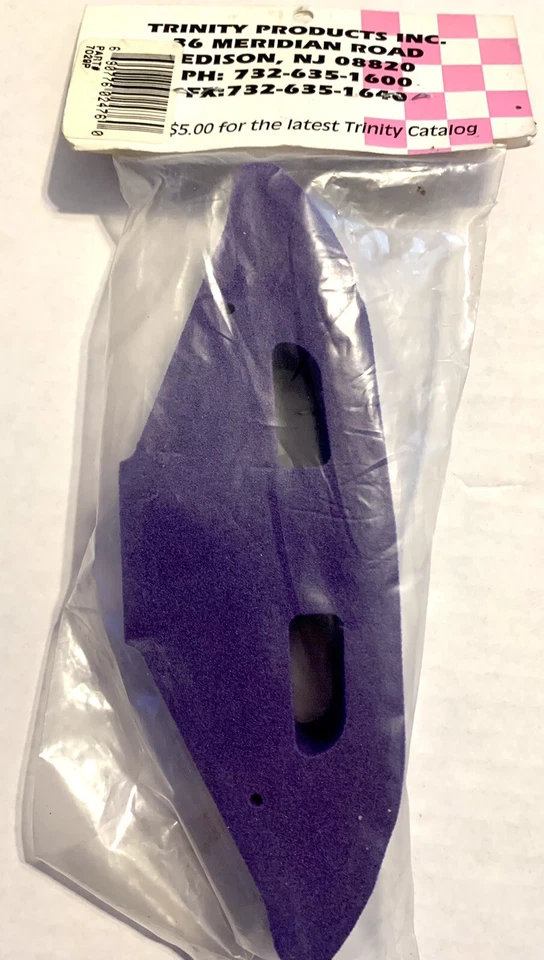 Trinity 7029P Yokomo YR4 YR4 GP Purple Front Bumper Foam YR-4 RC Touring Car NIB - Image 3 of 3
