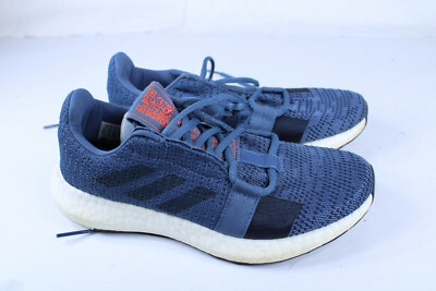 Adidas Womens Senseboost Go G26946 Blue Running Shoes Sneakers Size 5.5
