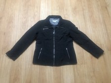 Company Ellen Tracy Womens Jacket Black Large Full Zip Zipped Pockets Lined
