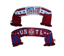 Atlanta United 4th of July USA 2017 Scarf Ruffnecks NWT