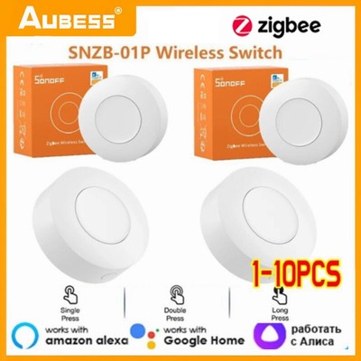 SONOFF MINI Zigbee Wireless Smart Home Switch SNZB-01P Fernsteuerung 1-10PCS