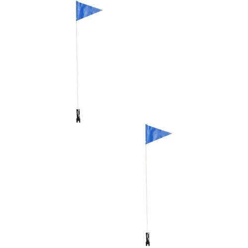 2 Sets Fahrradlogo Baby Fahrradflaggenmast Für Kinder Sicherheitsfahne - 第 10/12 張圖片