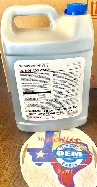 Genuine Honda/Acura Long Life Antifreeze/Coolant Type 2 OL9999011 - Image 4 of 4