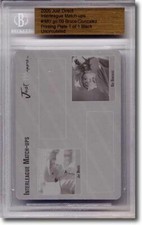 JAY BRUCE * GIO GONZALEZ * Rookie Printing Press Plate BGS 1/1