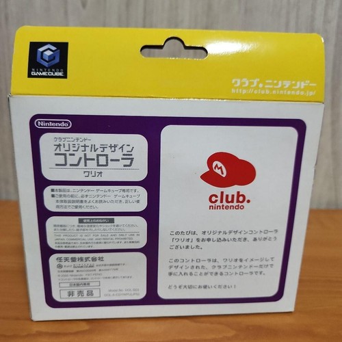 Nintendo Gamecube Club Original Designed Controller Wario Box New From Japan - Picture 15 of 19
