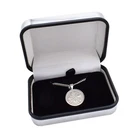 Personalised 60th Necklace with Lucky Silver 1962 Sixpence in Engraved Box