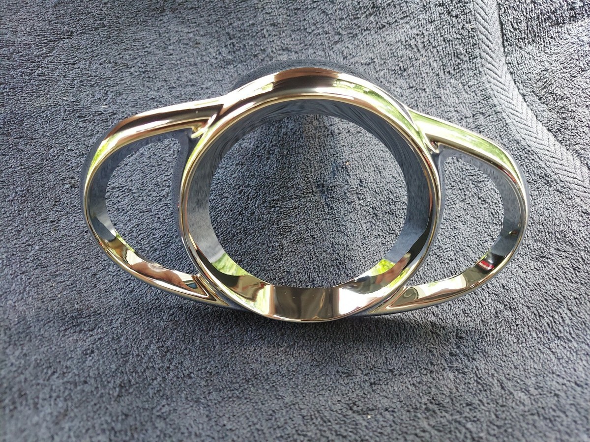 Chrome Instrument Gauges Housing Bezel Harley Davidson VRSC