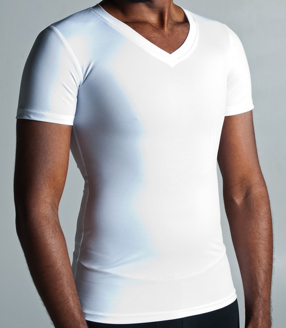macroman v neck undershirt
