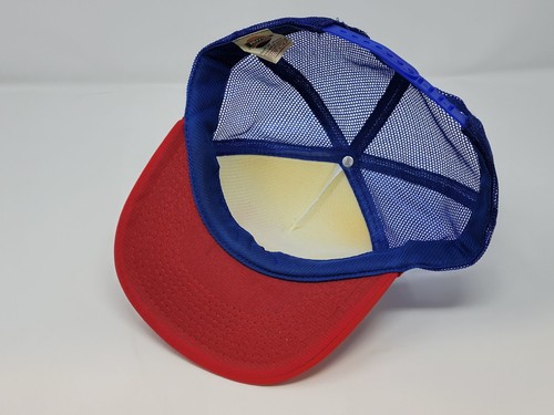 Honda Logo Snapback Trucker Mütze blau rot & weiß - Nissun Cap - Vintage - Bild 8 von 11