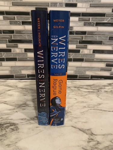 Wires and Nerve Set Volume 1 & 2: HARDCOVER Graphic Novel By Marissa Meyer—NEW - Picture 3 of 10