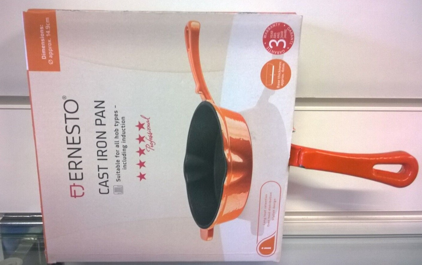 Ernesto 15cm Cast Iron Pan eBay