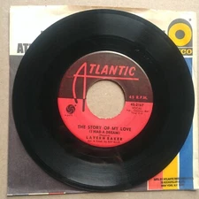 LAVERN BAKER The Story Of My Love 45 7" R&B SOUL Record Vinyl Records