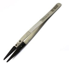 Regine tweezers249-SA-CP steel with synthetic tips from CP SWISS MADE