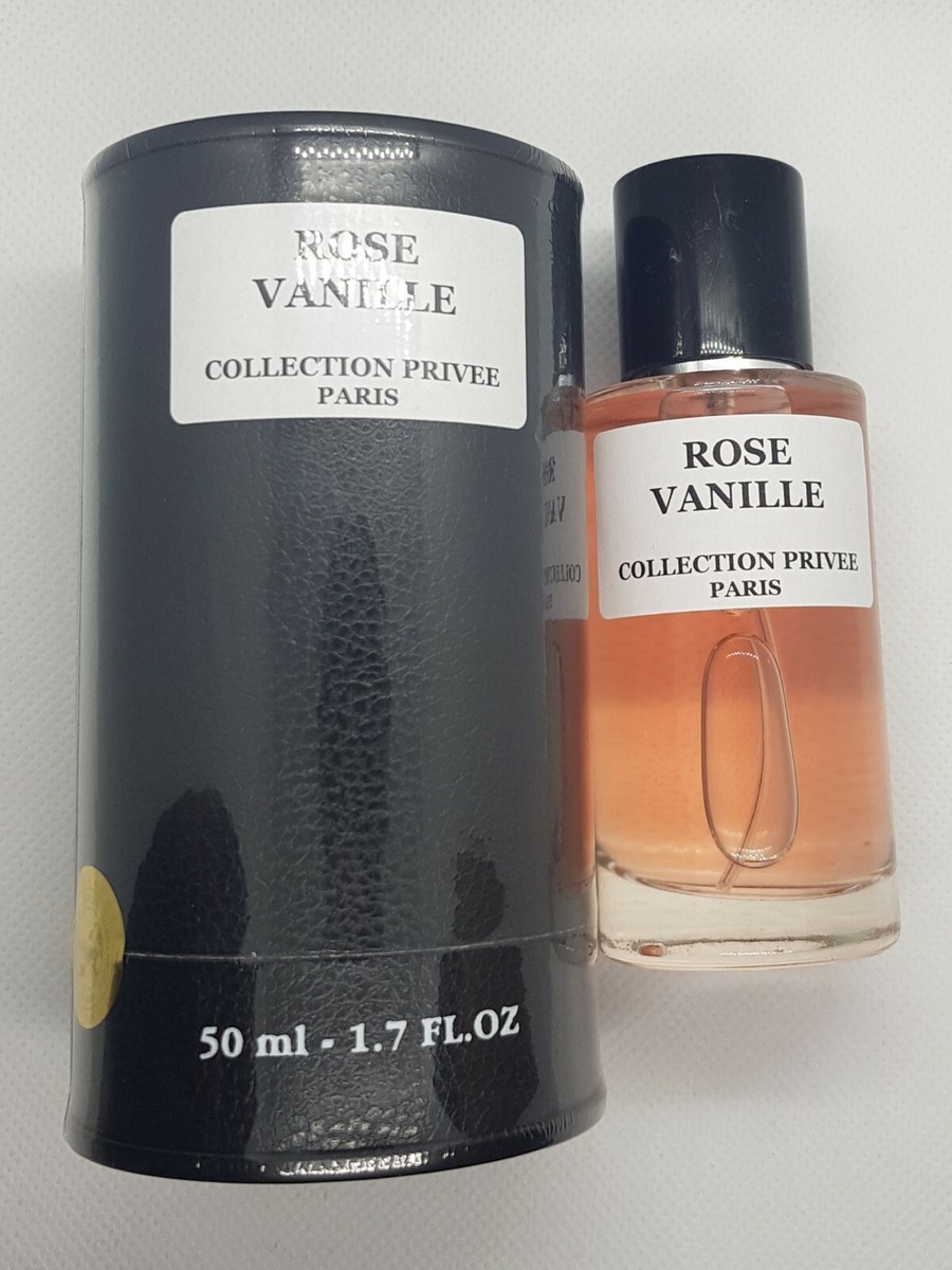 Parfum Collection Privée Rose Vanille - 50 Ml, Neuf, Senteur Rose Vanille, France, Sans Marque, Liquide