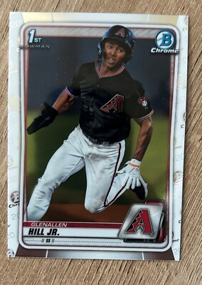 #ad #ad 2020 Bowman Glenallen Hill Jr 1st Chrome #BCP 59 Arizona Diamondbacks $0.99