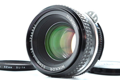 [Excellent+] Nikon Nikkor Ai 50mm f/1.8 MF Lens For F Mount Japan 10688