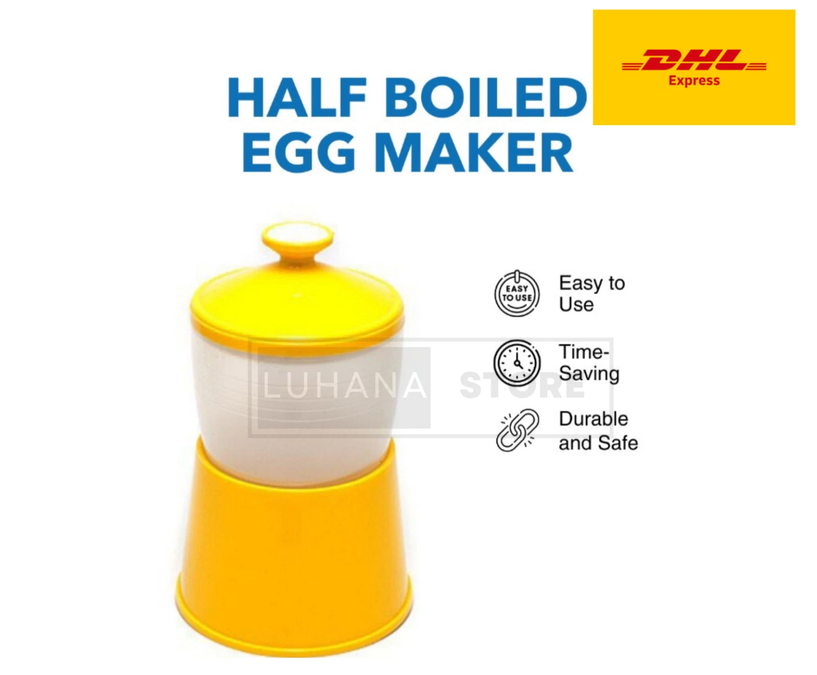 Easy egg boiler Poacher Maker Easy Egg Cooker , Boiler, Steamer Gourmet
Opens in a new window or tab