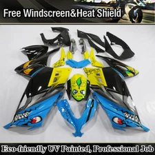 Blue Shark Fairing Kit Fit Kawasaki Ninja 300 2013-2017 EX300 ABS Bodywork Frame