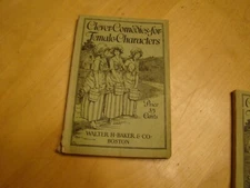 CLEVER COMEDIES FEMALE CHARACTERS WALTER BAKER CO 1915 