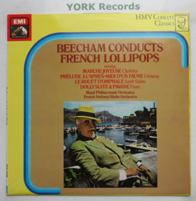 SXLP 30299 - BEECHAM conducts FRENCH LOLLIPOPS Royal PO/ French NRO Ex LP Record
