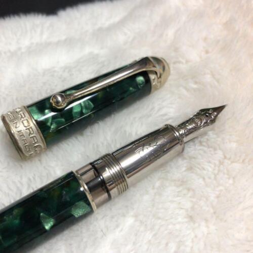 AURORA Limited Edition Ambiente Giungla Fountain Pen Nib F 18K New - Picture 6 of 10