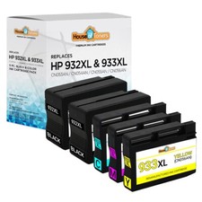 5PK Fits HP 932XL Black HP 933XL Color Ink Cartridge for HP 6700 Printer Series