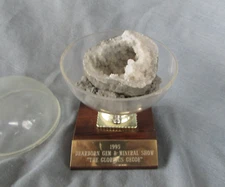 Geode Mineral Rock Natural Stone Mounted