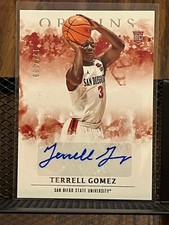 TERRELL GOMEZ 2021-22 CHRONICLES ORIGINS DRAFT ROOKIE AZTECS AUTOGRAPH AUTO /199