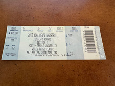 2013 NCAA Tournament Full Basketball Ticket South Florida Gulf Coast Eagles