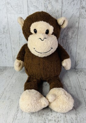 Animal Adventure Sweet Sprouts Brown Monkey 16'' Plush Stuffed Animal 2015