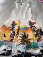 Molo Little Girls Dress Brand New Bergdorf Exclusive 122 128