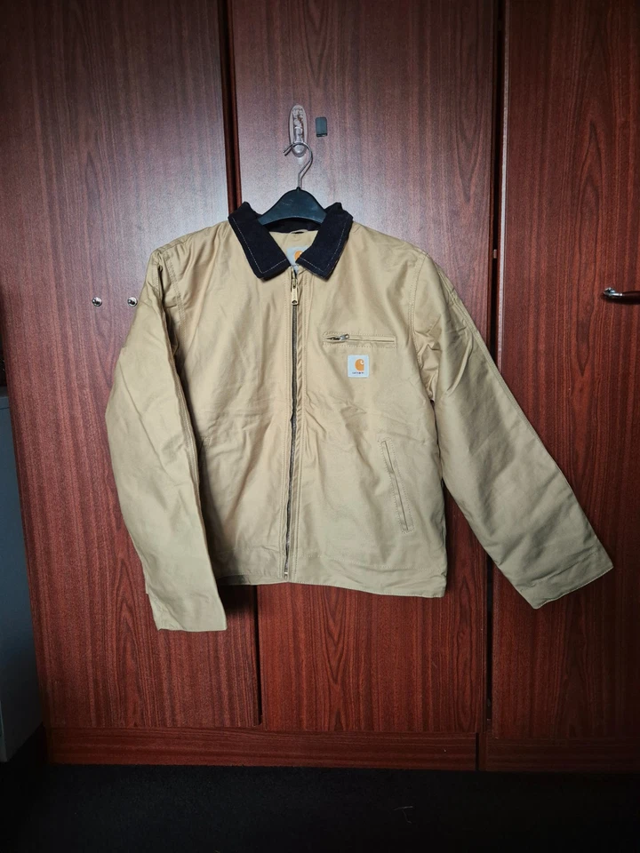 Carhartt WIP Detroit Jacket Men's Vintage Reworked Workwear Streetwear style - Image 4 of 4