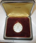 ANTIQUE ART DECO ELGIN FANCY DIAL DRESS POCKET WATCH MOSELEY 1928 & CASE