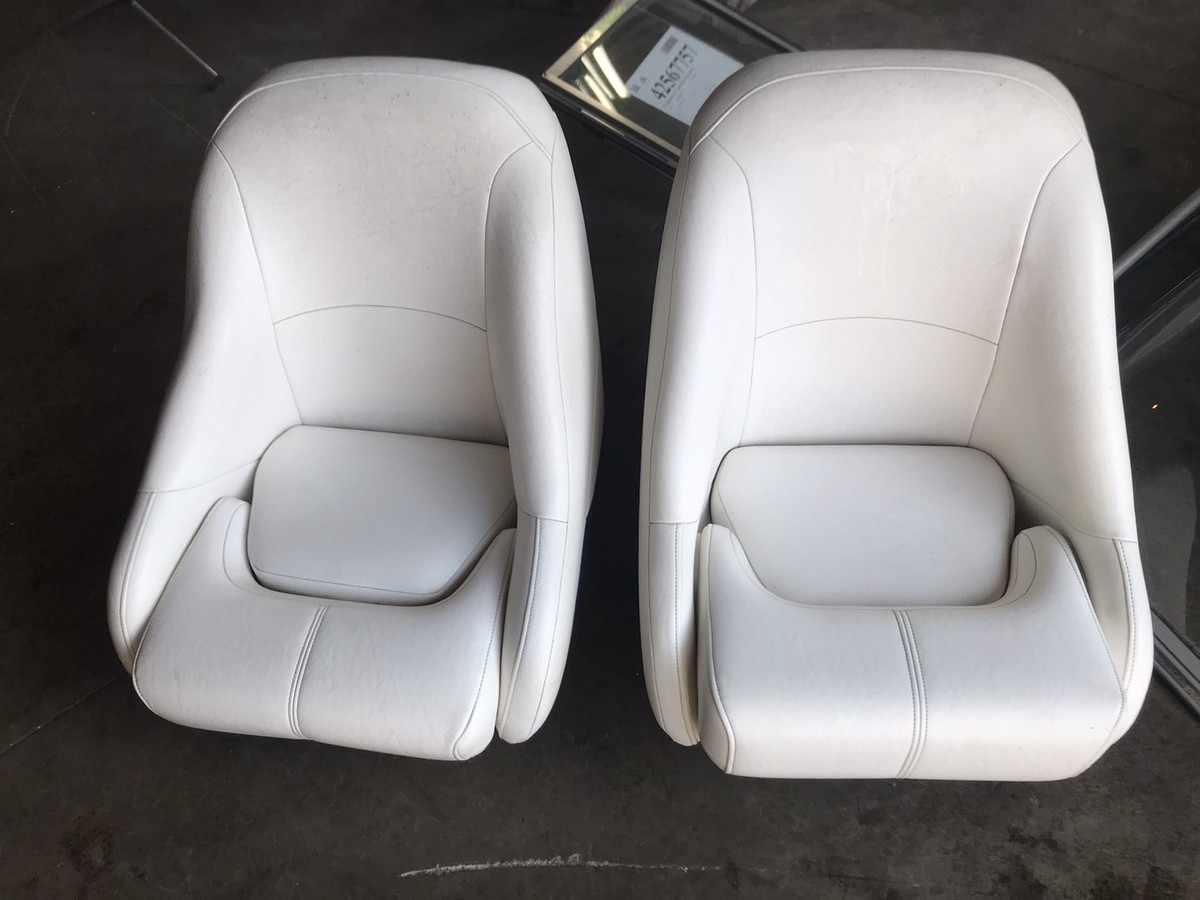boat captains chairs seats with swivel mount bases