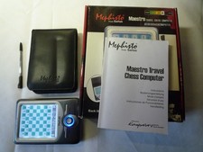Reise Schachcomputer Mephisto Saitek Kasparov Leuchtdisplay OVP