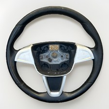 SEAT IBIZA 6J MK4 08-17 LEATHER STEERING WHEEL 6J0419091M