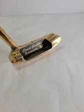 24KT GOLD PLATED PUTTER COAST CADILLAC SARASOTA FL.  SUTTERS MILL SPECIALTIES