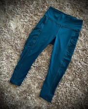 Fabletics Women's Teal Leggings-NEW