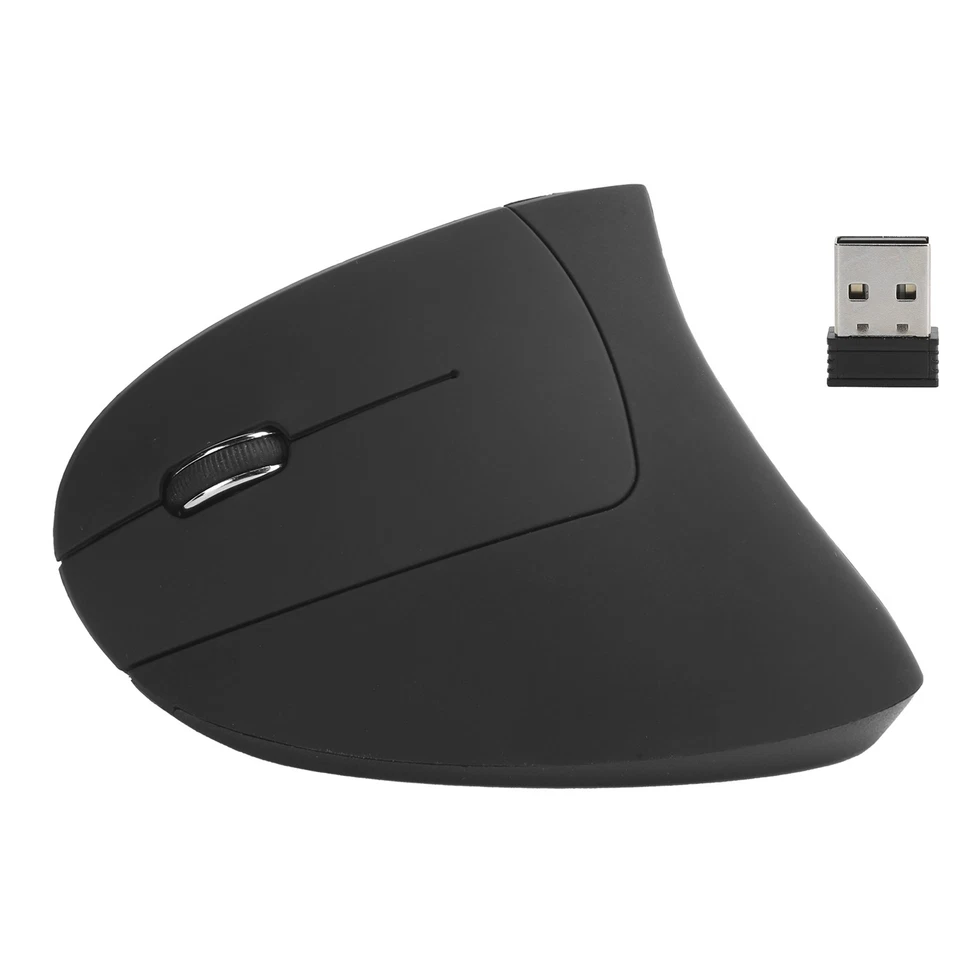 Wireless Mouse Ergonmic Left Hand Optical Vertical Rechargeable Computer Externa - Image 4 of 4