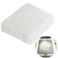 200 Sheets Nail Dust Collector Filter Paper Disposable Nail Dust 200 Pcs White