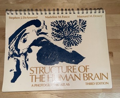 Structure of the Human Brain A Photographic Atlas Spiral Bound 1989