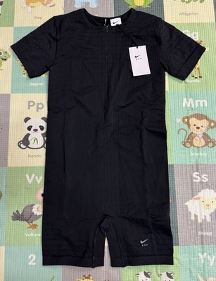 Nike x MMW Jumpsuit Black Women s Sz XL Matthew M. Williams DR5375-010 NEW!!!
