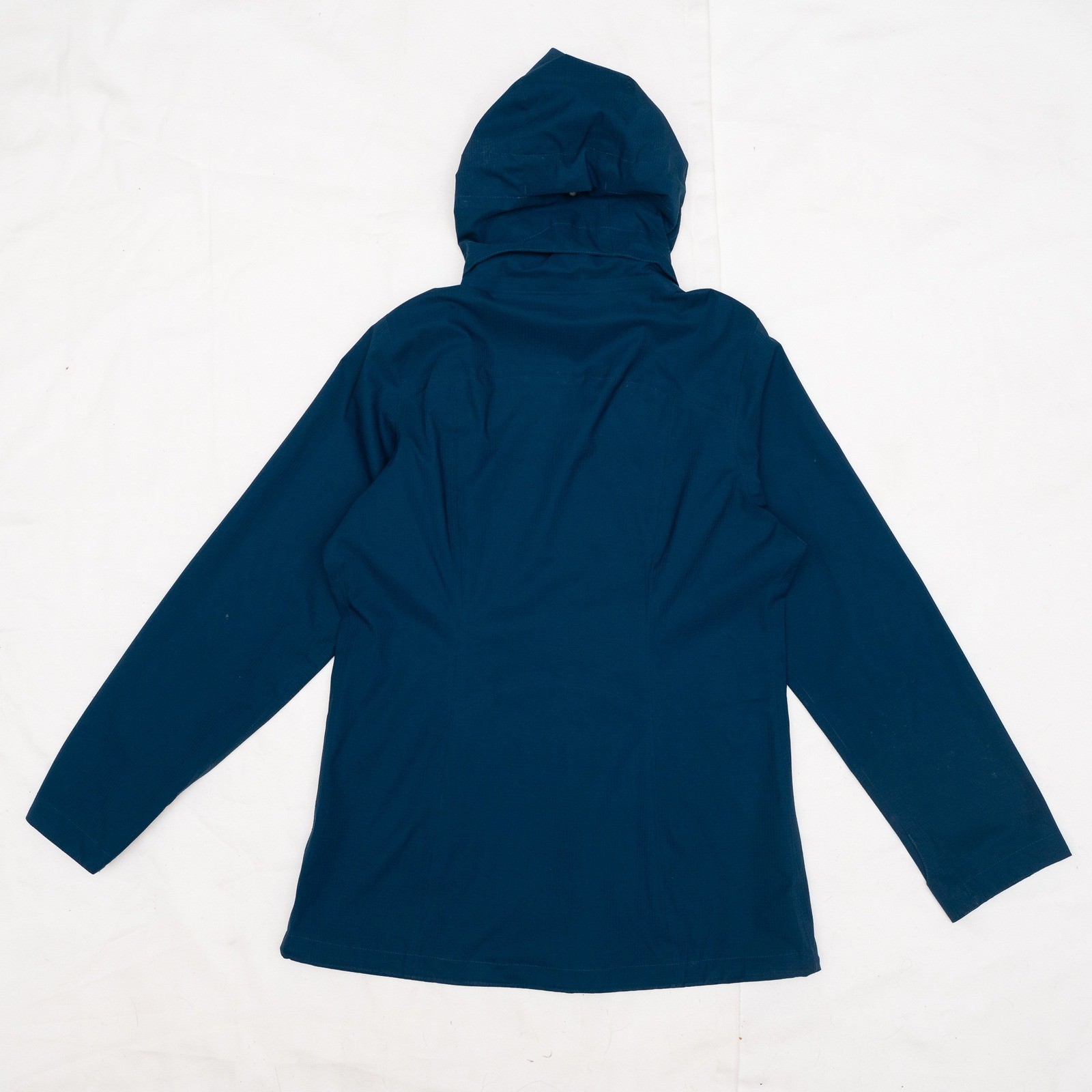 Patagonia Torrentshell Rain Jacket Removable Hood Womens Medium Blue H2no thumbnail 7