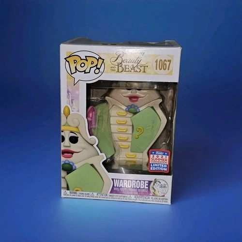 Funko Pop Disney Beauty & Beast #1067 Wardrobe SDCC 2021 Exclusive