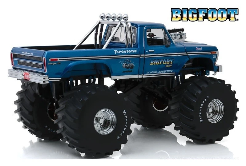 GREENLIGHT 13541 1:18 1974 FORD F-250 (BIGFOOT) 66" TIRE MONSTER TRUCK - Image 4 of 4